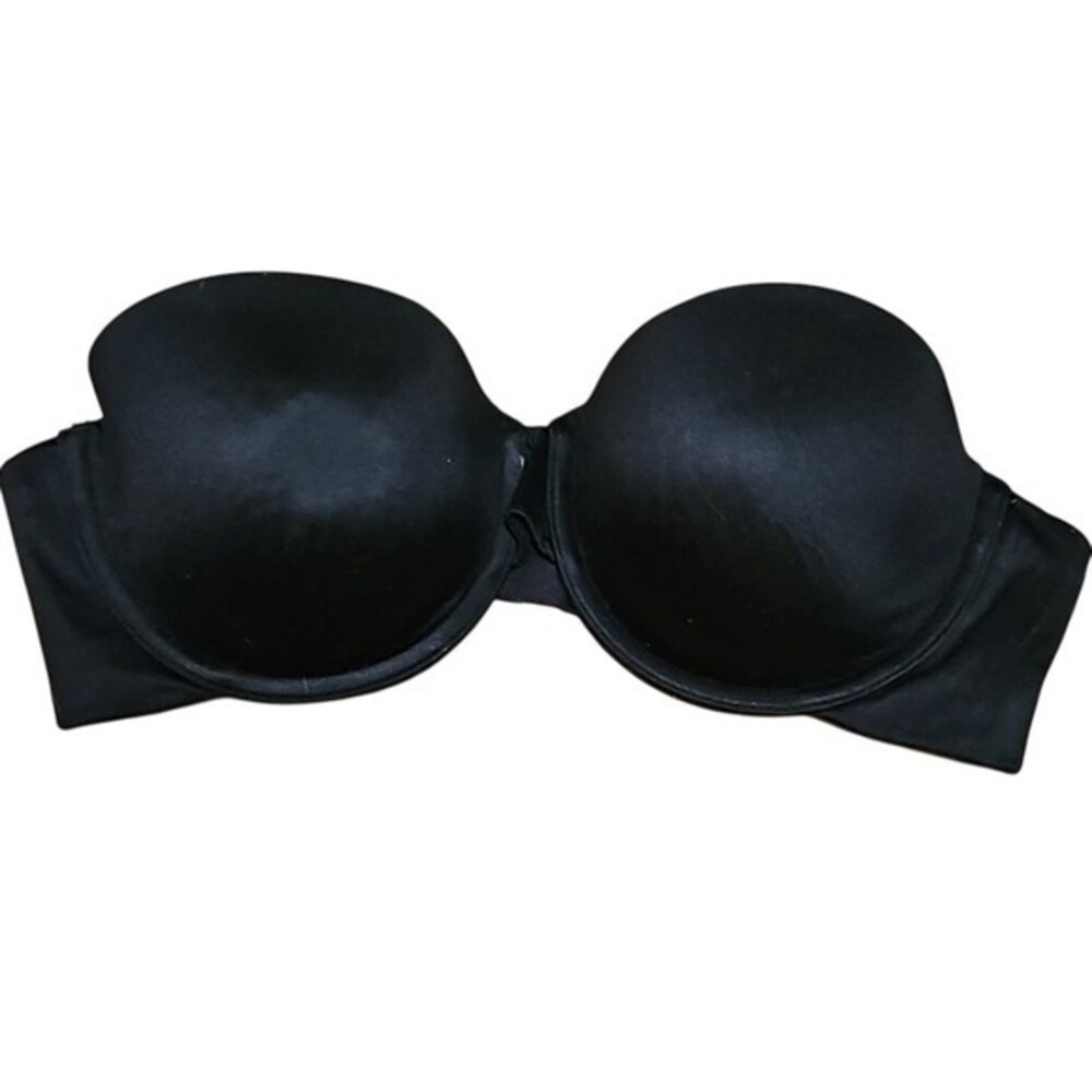 Maidenform Black Strapless Underwire Bra 36C‎ | 9406 Custom Lift Stay Put Bra